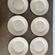 Set of 12 vintage plates Digoin Sarreguemines – Powder pink