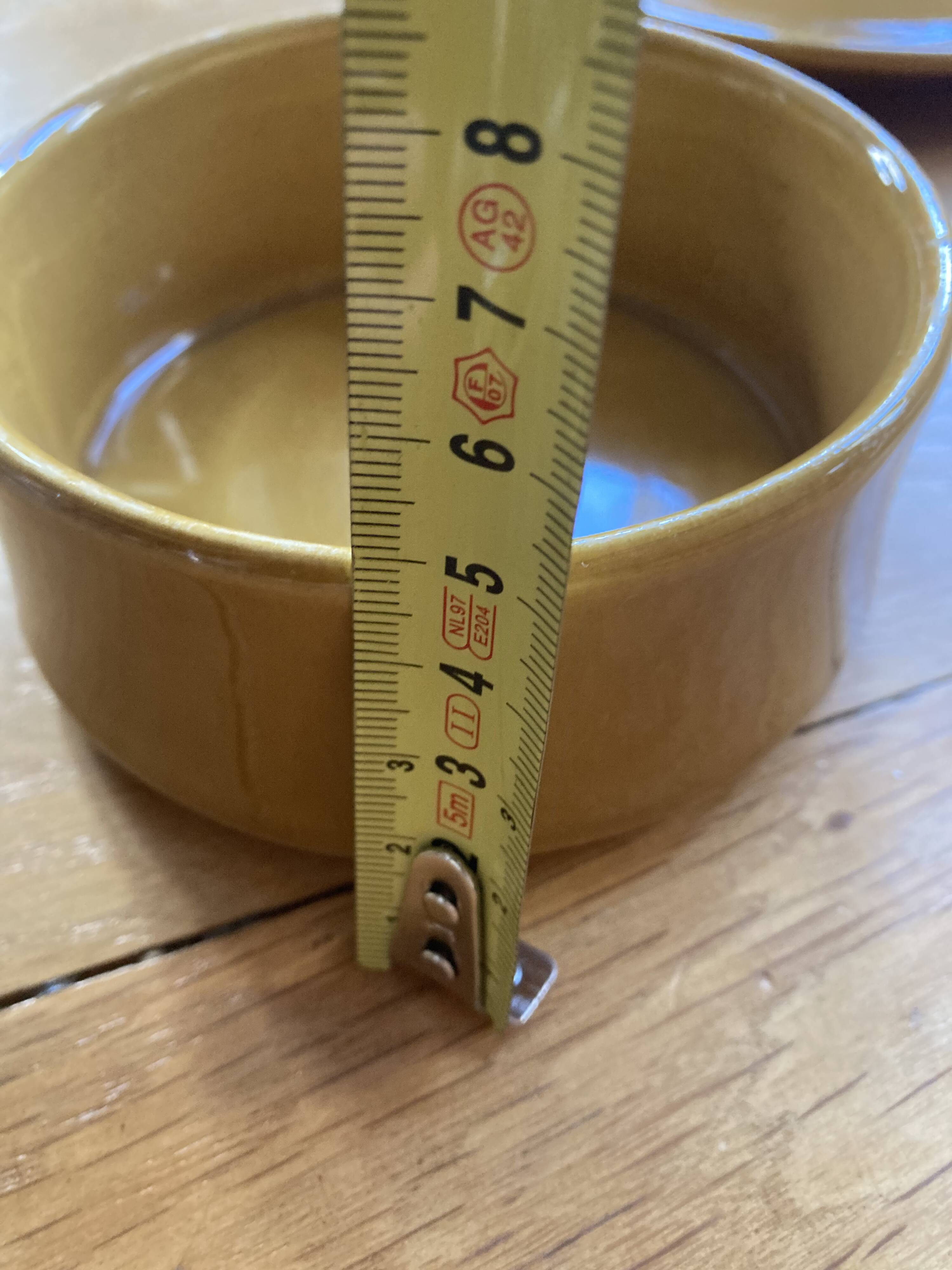 Bowls and ceramic plates from Beauce by Jean Cartier