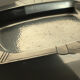 Metal art deco rectangle tray