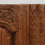 Pair of two Antique French Provincial hand carved doors, ca. 1880