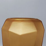 1970s Polyedric Vase by Dogi in Murano Glass. Made in Italy