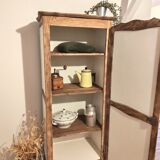 Renovated wooden bonnetière