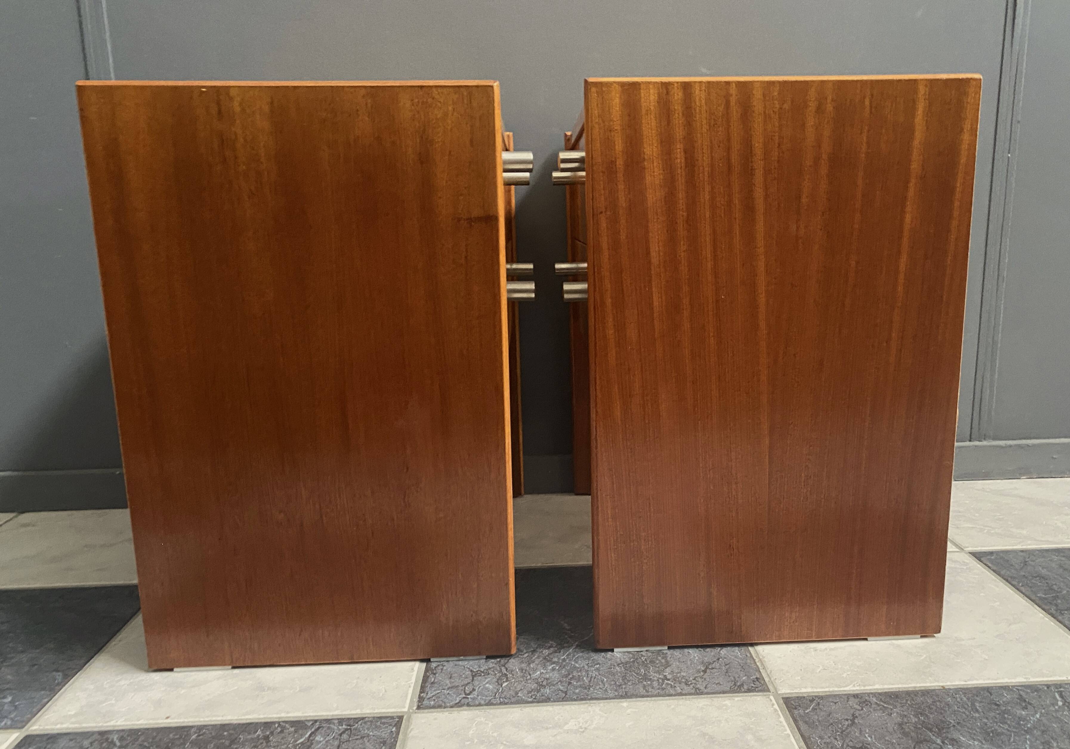 2 Halabala bedside tables, Loznice femina model, 1960