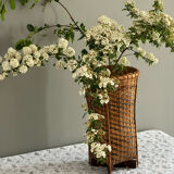 Bamboo vase for dried flowers