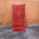 Moroccan rug Beni M'Guild red - 231 x 102 cm