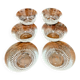 6 Saint-Louis finger rinse bowls, “Lozère” model – 365010