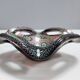 Brown Murano Glass Ashtray / Catchall by Fratelli Toso with Murrines
