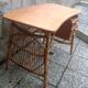 Vintage rattan desk