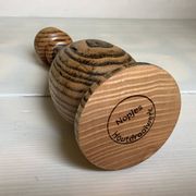 Wooden candlestick Nopjes woodturning handmade