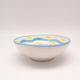 Multicolored bowl in Italian ceramic