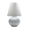 Lampe en verre blanc 1970