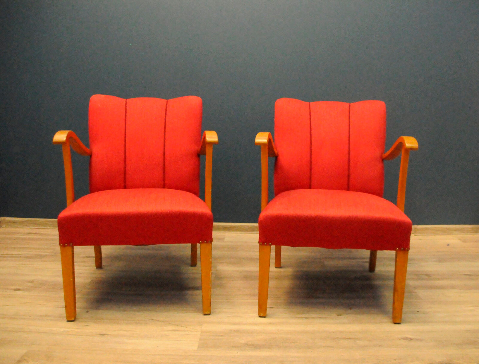 Scandinavian club chairs, Sweden, 1950s, set of 2