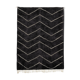 Modern Moroccan carpet black contemporary art 300x430cm