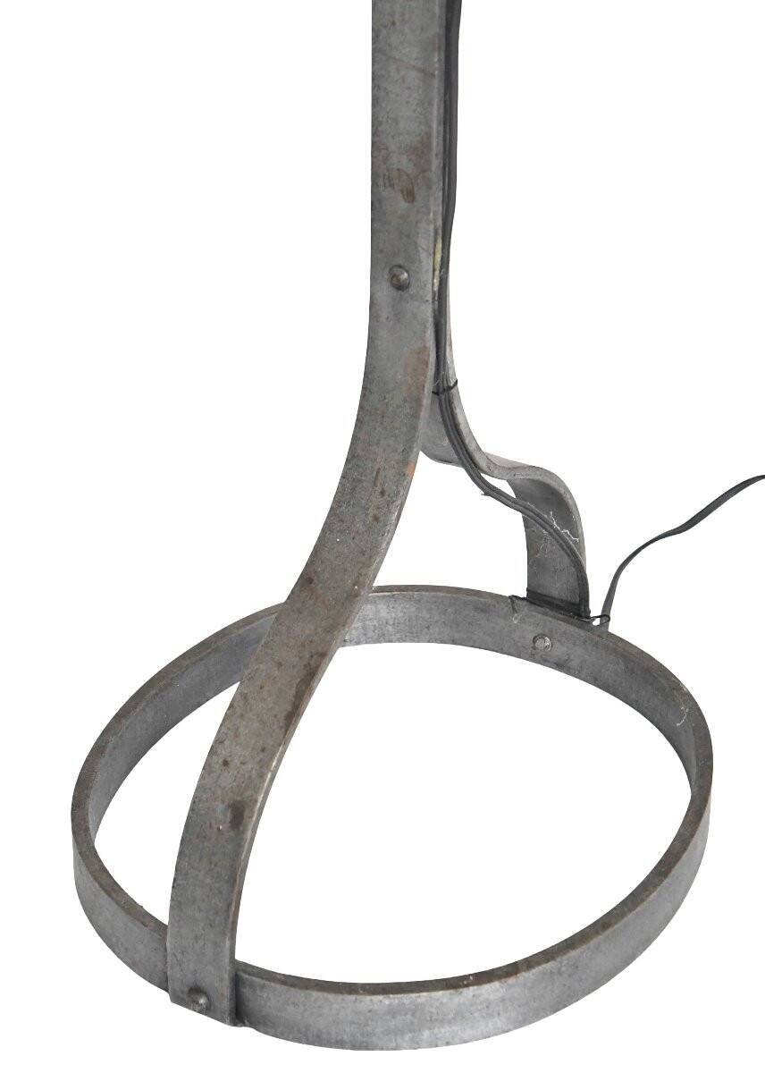 Wrought iron lamp post