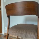 Scandinavian baumann sleigh chairs