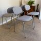 Suite de 4 chaises modèle 420-44, attribuées à Pierre Paulin pour Stee