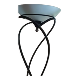 Wrought iron floor lamp