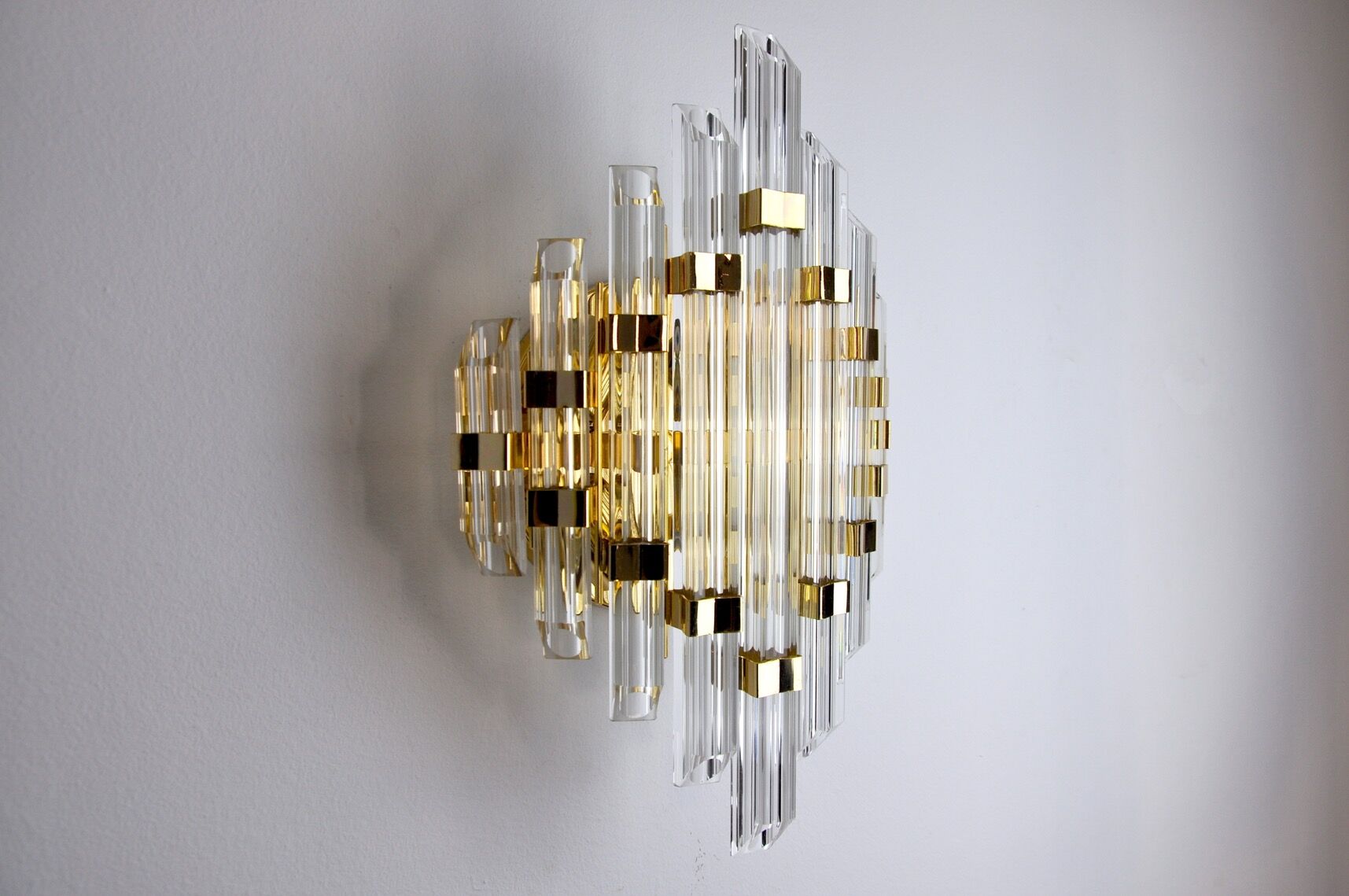Triedi Murano sconce, Italy 1970