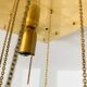 Chandelier en verre Flush par Ernest Palme