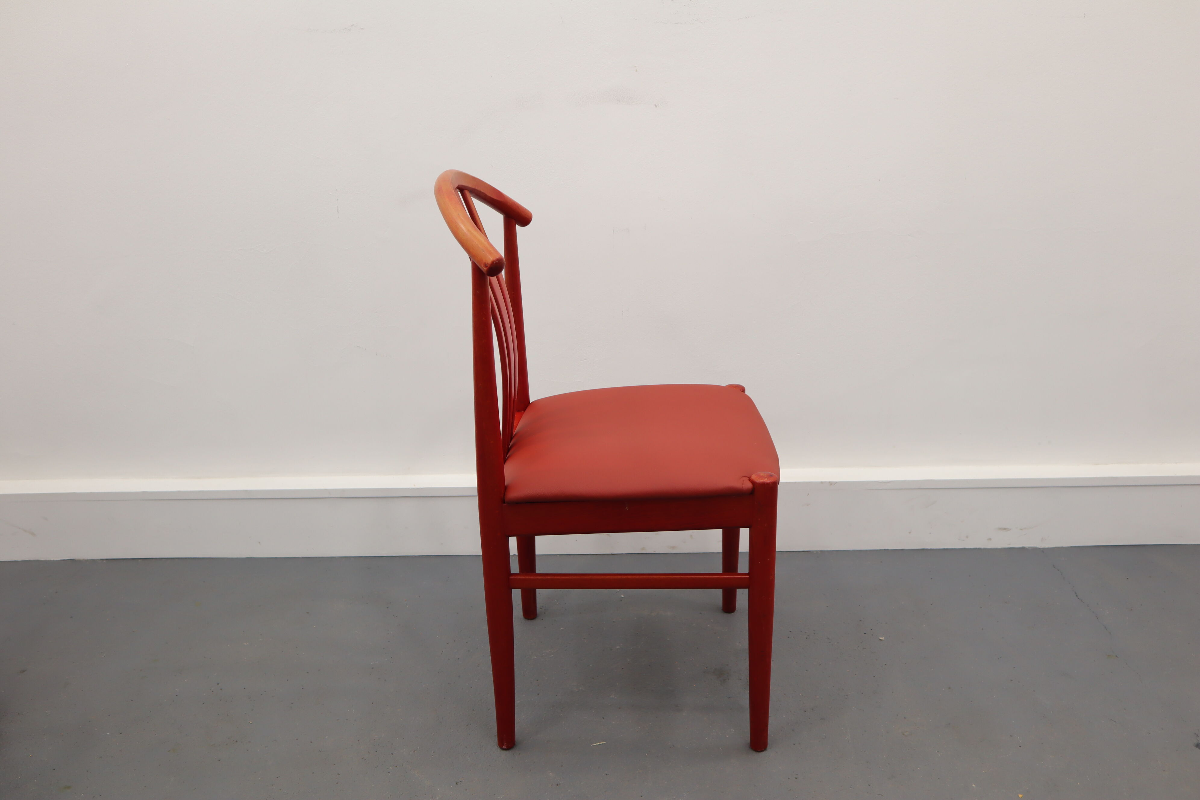 Swedish Dining Chairs by C. Ekström, A. Johansson & S. Hyssna, 1970s, Set of 4