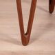Table basse vintage en palissandre des années 1950 Design Tove & Edvard Kindt-Lars