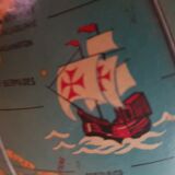 Globe Terrestre Mappemonde "Radio-Célard" Year 1955