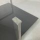 Glass coffee table 110 x 110 cm in the style of Rolf Benz and Metaform