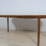 Table extensible en teck du milieu du siècle par Ole Hald pour Gudme Møbelfabrik, années 1970