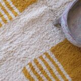 Contemporary Yellow Rug - 346 x 245 cm