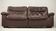Canapé De Sede en cuir "chocolat" Suisse, circa 1970