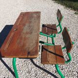 Double school desk