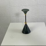 Vintage marble and brass candle holder
