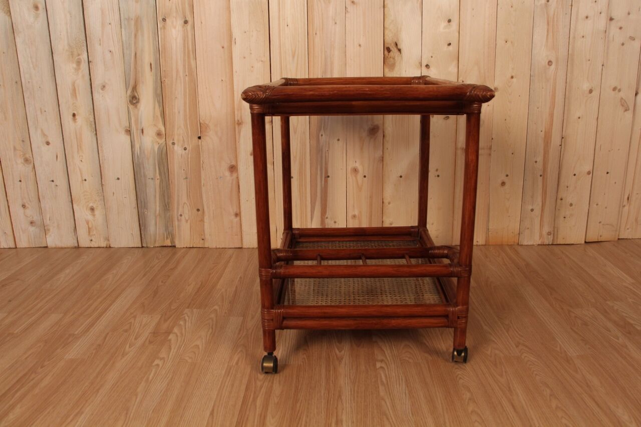 Rolling dessert in rattan and vintage bamboo, Almos Italy