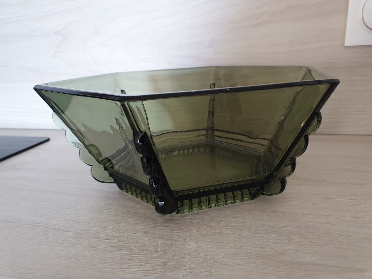 Art Deco salad bowl