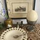 Plate, openwork ceramic catchall Malicorne