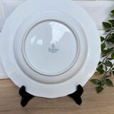 Set of 6 hollow porcelain plates