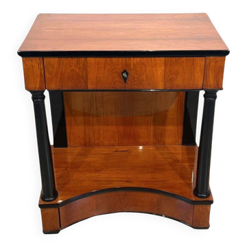 Biedermeier Console Table in Cherry Veneer, 1820