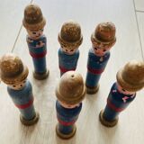 Set of 6 small soldiers