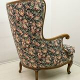 Mid-Century Modern Chippendale Style Walnut Armchair, 1960s