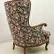 Mid-Century Modern Chippendale Style Walnut Armchair, 1960s