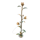 Vintage flower floor lamp