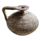 Jarre ancienne méditerranéenne en terre cuite H12,5cm
