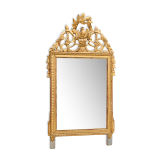 Miroir louis xvi d'époque fin XVlll