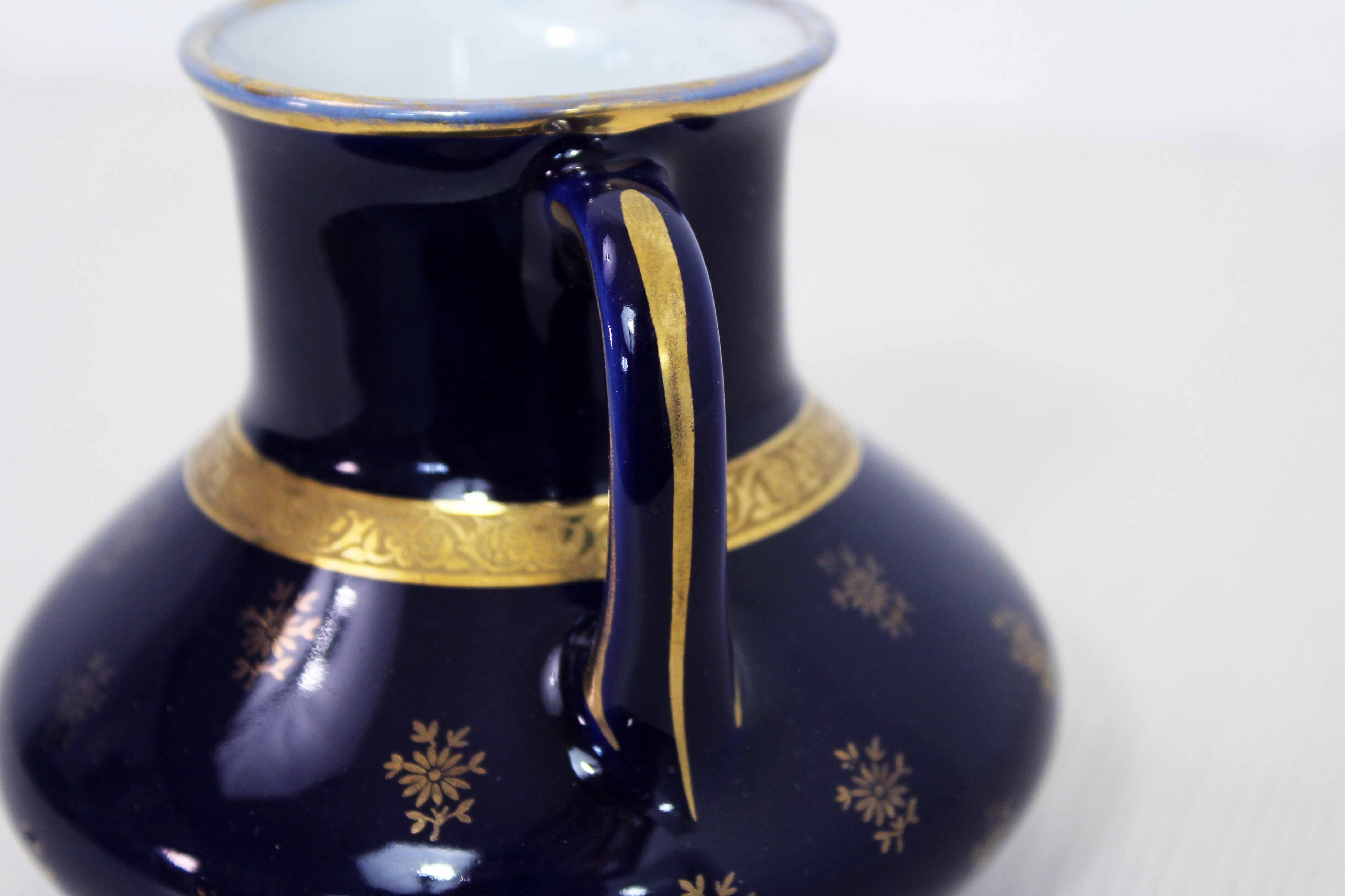 Limoges porcelain vase