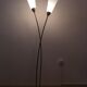 Rare Mid-century White Flower Floor Lamp by Zukov - 1960