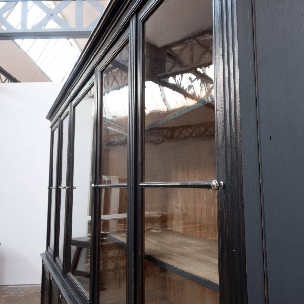 Grand meuble de chapelier en bois – début XXe siècle