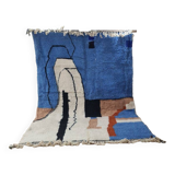 Handmade wool Berber rug 300X200 cm