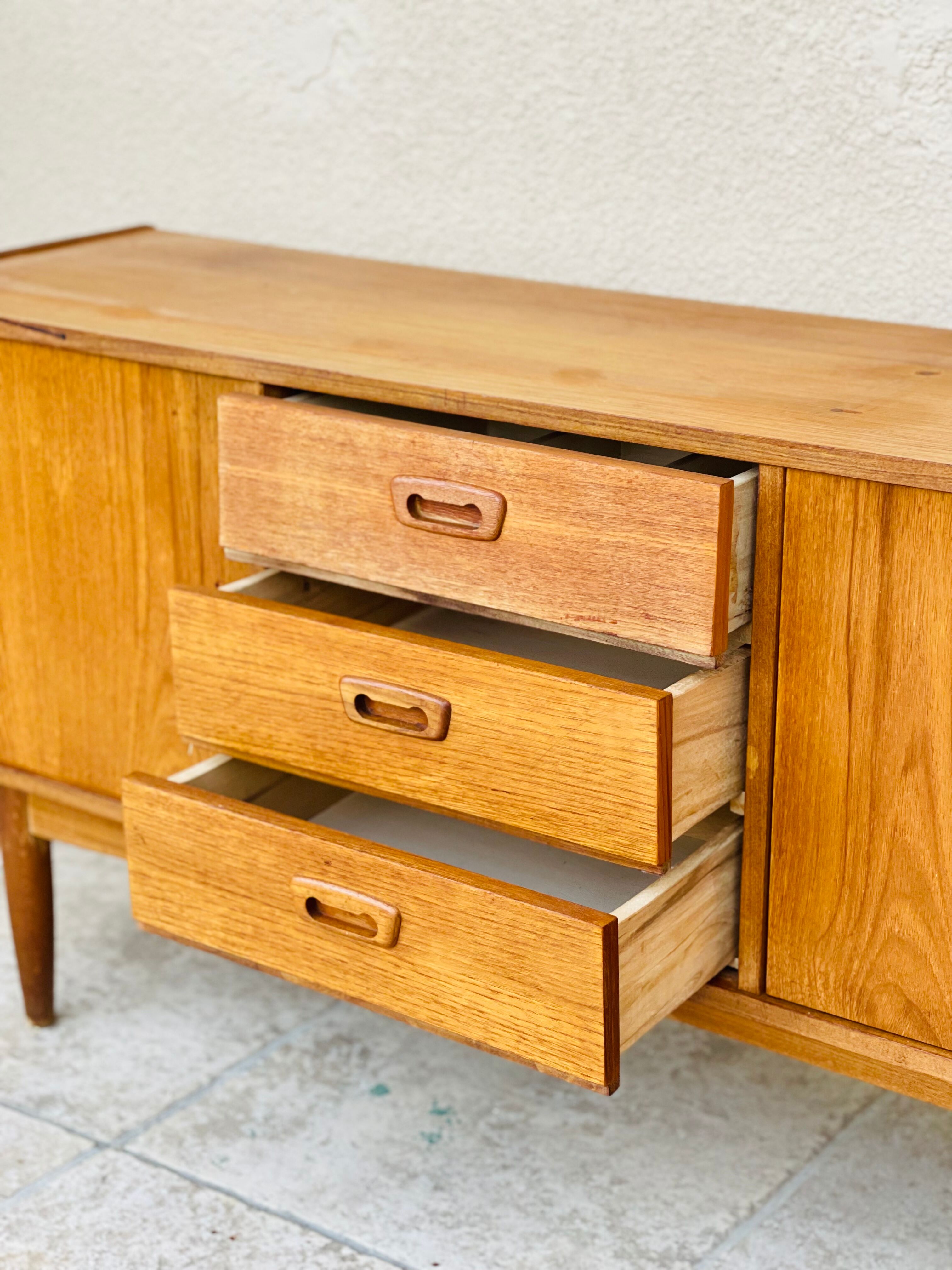 Scandinavian teak sideboard