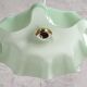Mint green opaline hanging