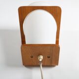 Applique NX 41 de Louis Kalff pour Philips en contreplaqué de teck courbé, 1959